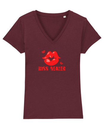  INIMA  -  IUBIRE - KISS DEALER Burgundy