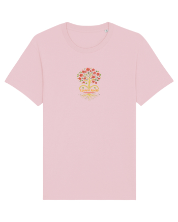 LOVE & ROOTS - IUBIRE & RADACINI Cotton Pink