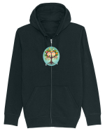 LOVE & ROOTS - IUBIRE & RADACINI 2 Hanorac cu fermoar Unisex Connector