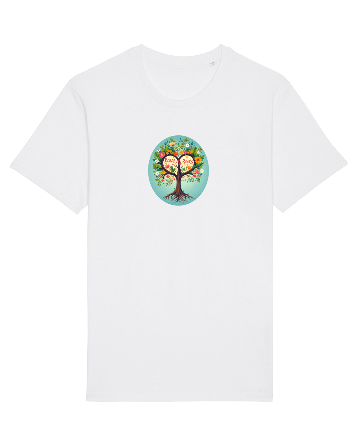 Tricou mânecă scurtă Unisex Rocker White