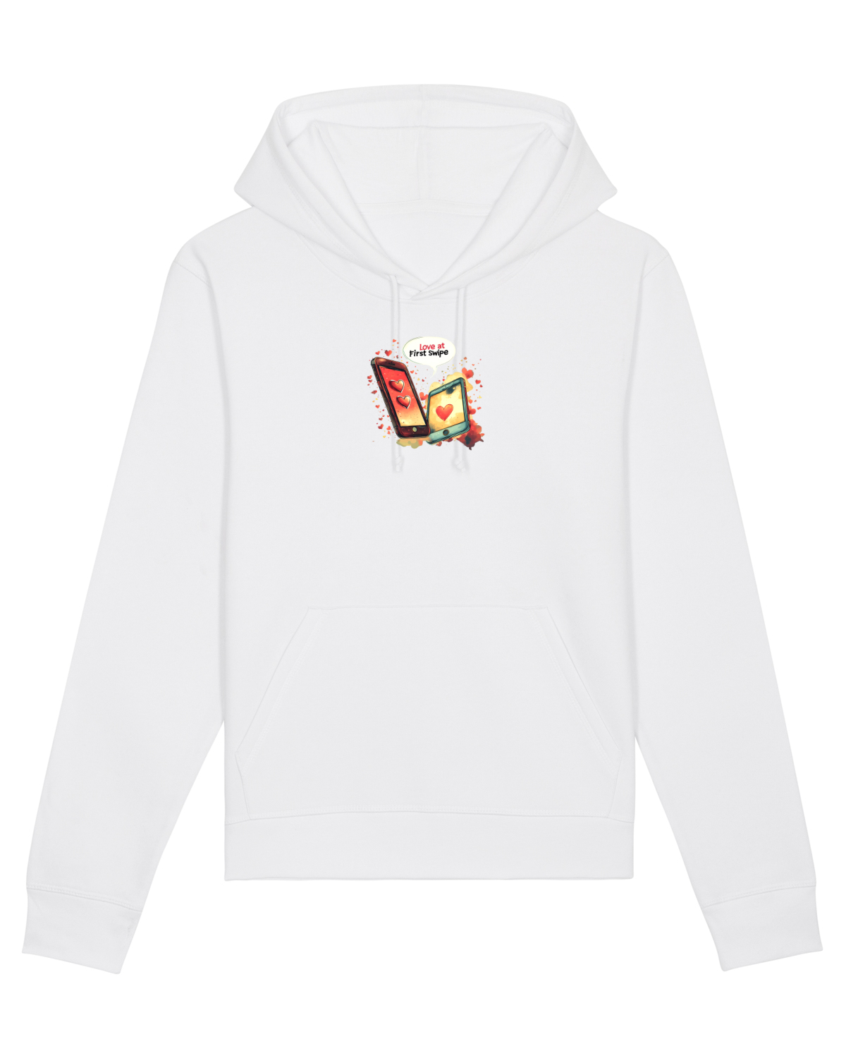 Hanorac Unisex Drummer White
