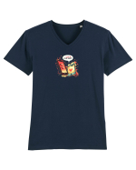 LOVE AT FIRST SWIPE Tricou mânecă scurtă guler V Bărbat Presenter