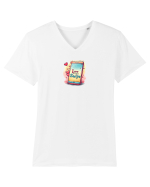 LOVE AT FIRST SWIPE 2 Tricou mânecă scurtă guler V Bărbat Presenter