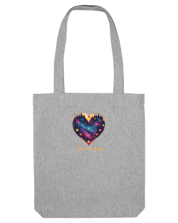 LOVE IS ALL AROUND - INIMA - MUNTI - BRAZI - NATURA - GALAXIE - STELE Heather Grey