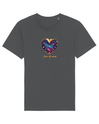 LOVE IS ALL AROUND - INIMA - MUNTI - BRAZI - NATURA - GALAXIE - STELE Anthracite