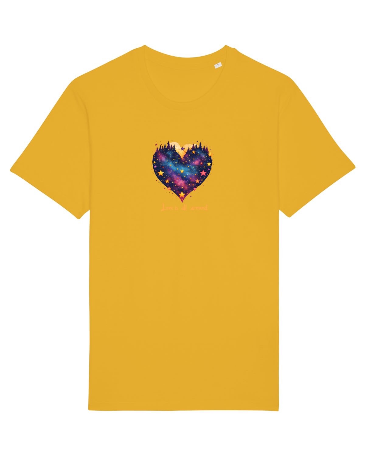 Tricou mânecă scurtă Unisex Rocker Spectra Yellow
