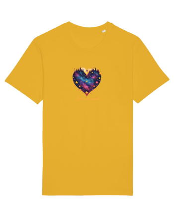 LOVE IS ALL AROUND - INIMA - MUNTI - BRAZI - NATURA - GALAXIE - STELE Spectra Yellow
