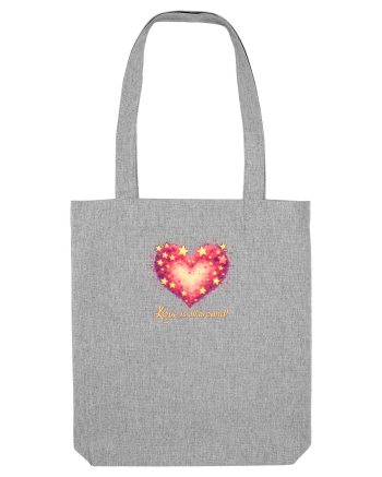 LOVE IS ALL AROUND - INIMA -- GALAXIE - STELE Heather Grey