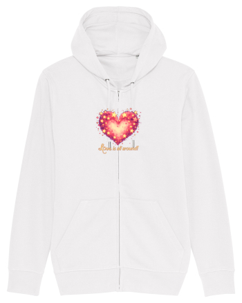 LOVE IS ALL AROUND - INIMA -- GALAXIE - STELE White