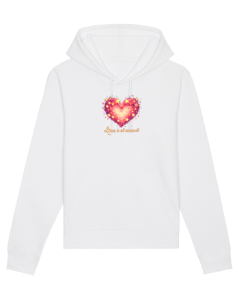 LOVE IS ALL AROUND - INIMA -- GALAXIE - STELE White