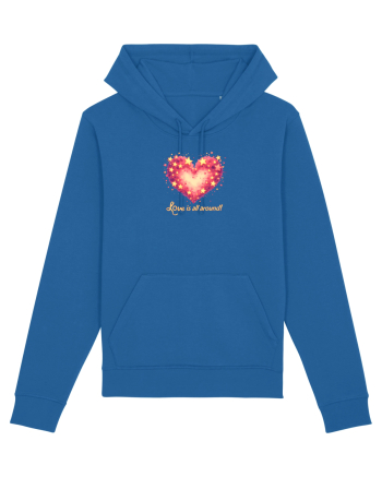 LOVE IS ALL AROUND - INIMA -- GALAXIE - STELE Royal Blue