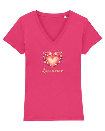 LOVE IS ALL AROUND - INIMA -- GALAXIE - STELE Raspberry