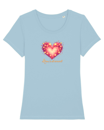 LOVE IS ALL AROUND - INIMA -- GALAXIE - STELE Sky Blue