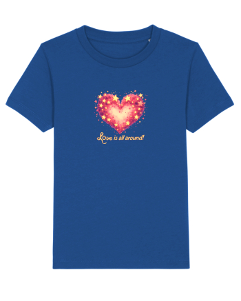 LOVE IS ALL AROUND - INIMA -- GALAXIE - STELE Majorelle Blue
