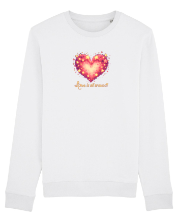 LOVE IS ALL AROUND - INIMA -- GALAXIE - STELE White