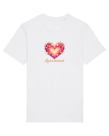 LOVE IS ALL AROUND - INIMA -- GALAXIE - STELE White