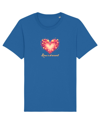 LOVE IS ALL AROUND - INIMA -- GALAXIE - STELE Royal Blue