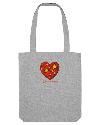 LOVE IS ALL AROUND - INIMA -- GALAXIE - STELE 2 Heather Grey