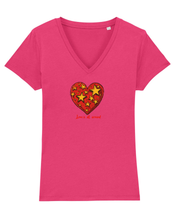 LOVE IS ALL AROUND - INIMA -- GALAXIE - STELE 2 Raspberry