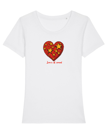 LOVE IS ALL AROUND - INIMA -- GALAXIE - STELE 2 White
