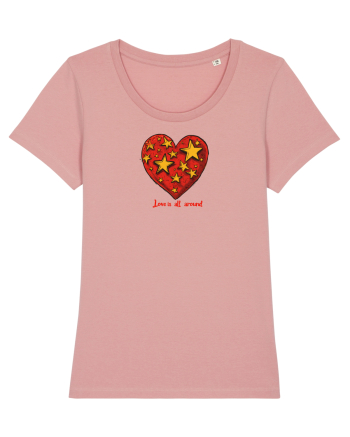 LOVE IS ALL AROUND - INIMA -- GALAXIE - STELE 2 Canyon Pink