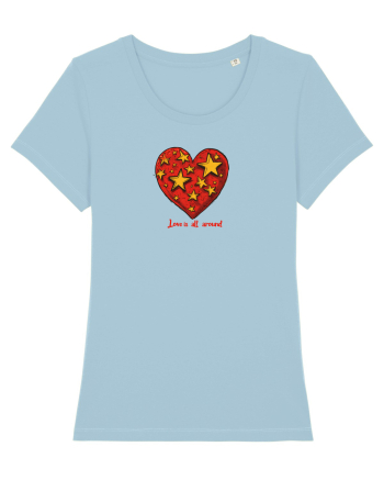 LOVE IS ALL AROUND - INIMA -- GALAXIE - STELE 2 Sky Blue