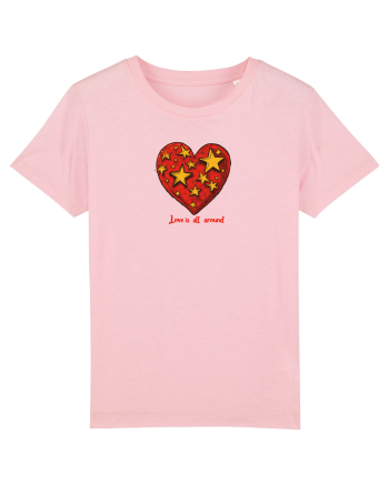 LOVE IS ALL AROUND - INIMA -- GALAXIE - STELE 2 Cotton Pink