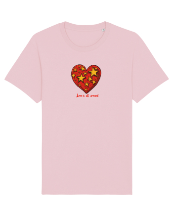 LOVE IS ALL AROUND - INIMA -- GALAXIE - STELE 2 Cotton Pink