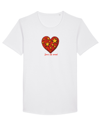 LOVE IS ALL AROUND - INIMA -- GALAXIE - STELE 2 White