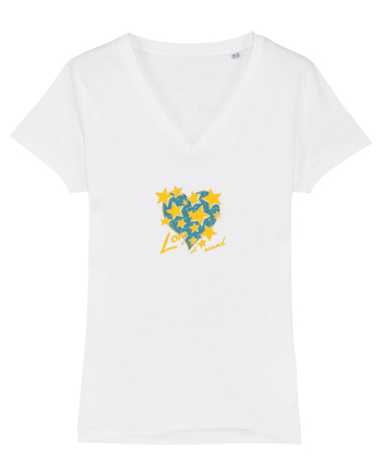 LOVE IS ALL AROUND - INIMA -- GALAXIE - STELE 3 White