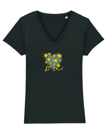 LOVE IS ALL AROUND - INIMA -- GALAXIE - STELE 3 Black