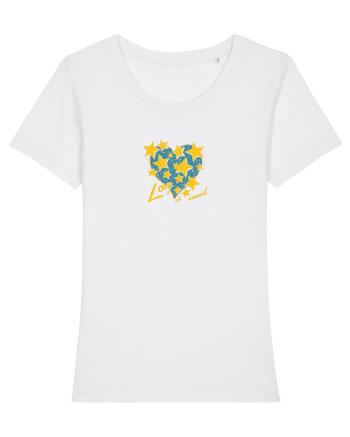 LOVE IS ALL AROUND - INIMA -- GALAXIE - STELE 3 White