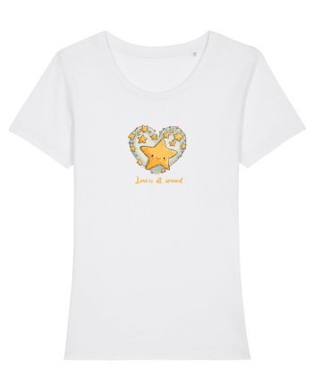 LOVE IS ALL AROUND - INIMA -- GALAXIE - STELE 4 White