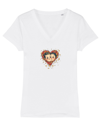 LOVE IS ALL AROUND - INIMA --CUPLU -  GALAXIE - STELE  White
