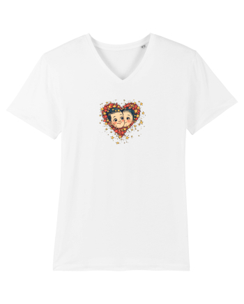 LOVE IS ALL AROUND - INIMA --CUPLU -  GALAXIE - STELE  White
