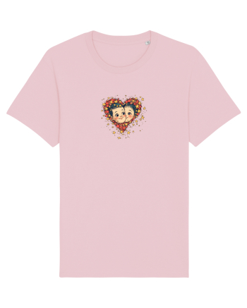 LOVE IS ALL AROUND - INIMA --CUPLU -  GALAXIE - STELE  Cotton Pink