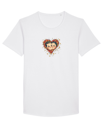 LOVE IS ALL AROUND - INIMA --CUPLU -  GALAXIE - STELE  White