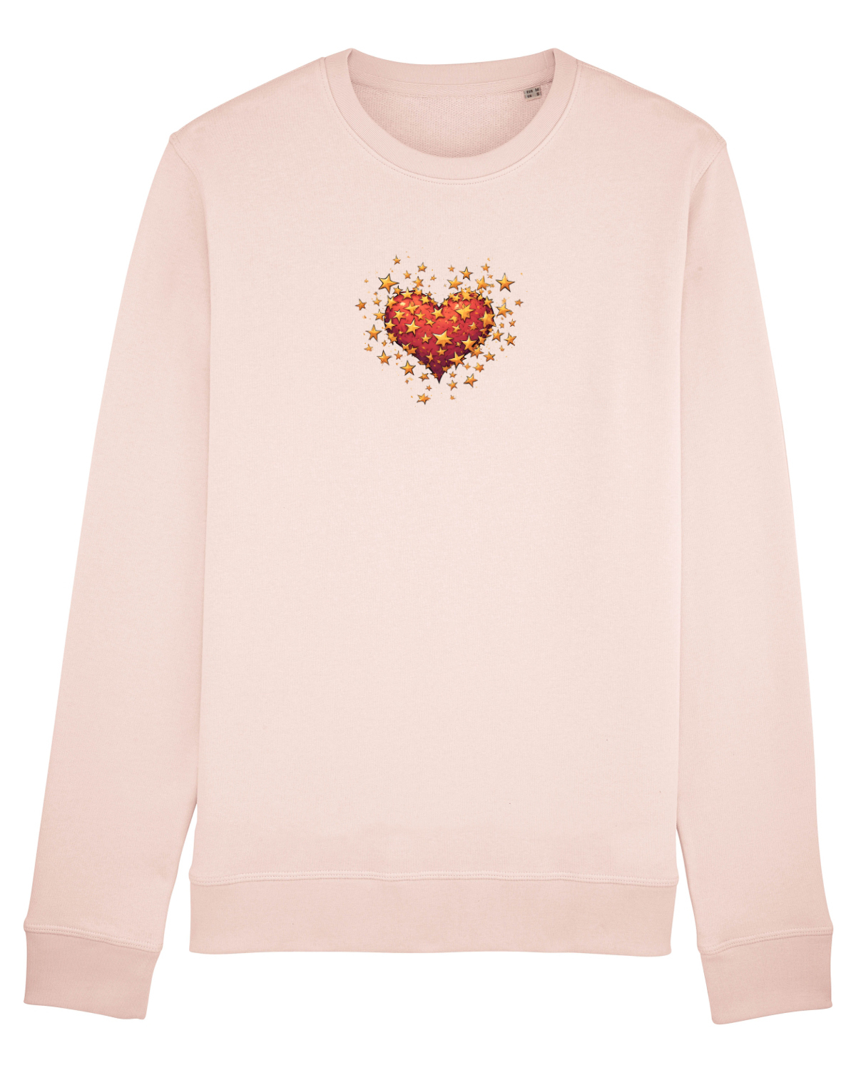 Bluză mânecă lungă Unisex Rise Candy Pink