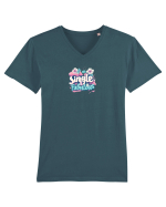 SINGLE & FABULOUS 1 Tricou mânecă scurtă guler V Bărbat Presenter