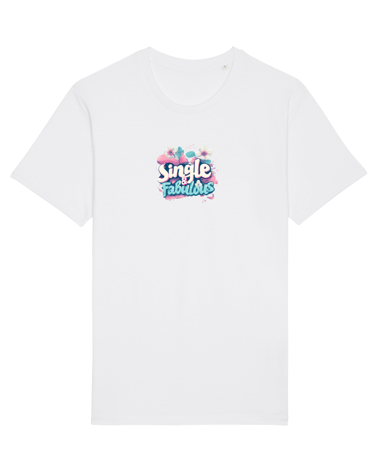 Tricou mânecă scurtă Unisex Rocker White