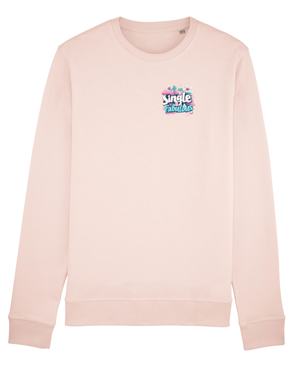 Bluză mânecă lungă Unisex Rise Candy Pink