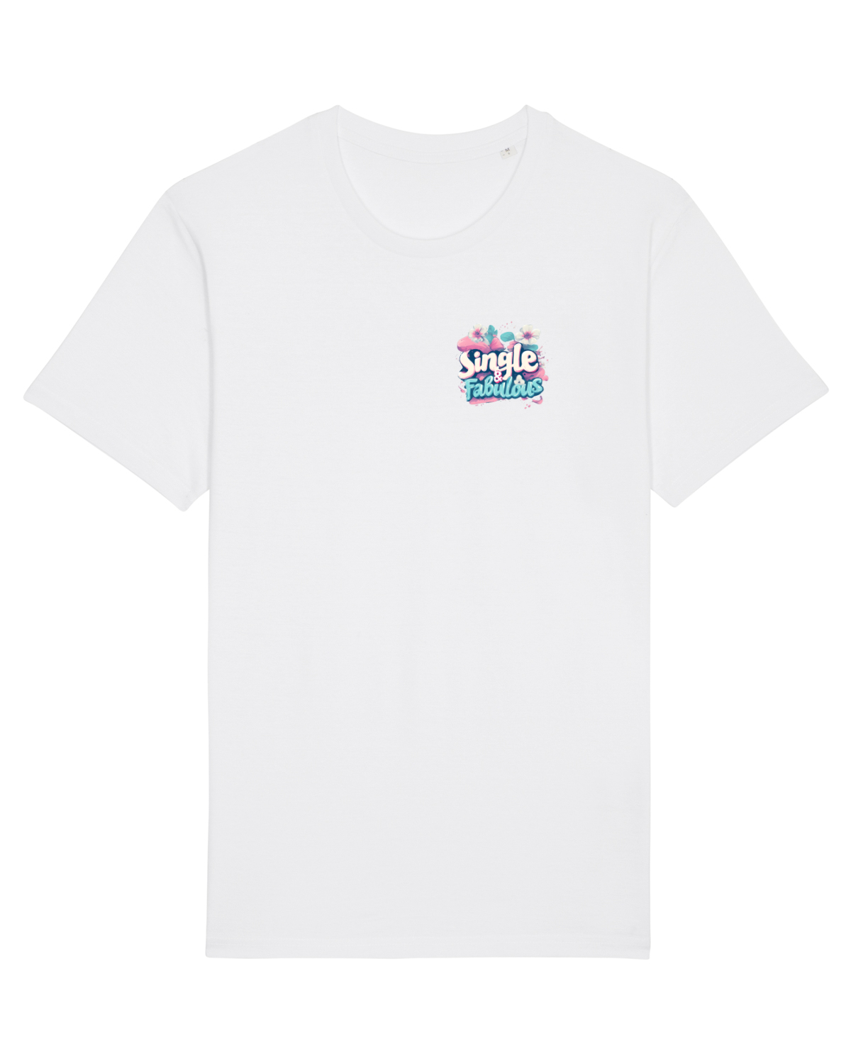 Tricou mânecă scurtă Unisex Rocker White