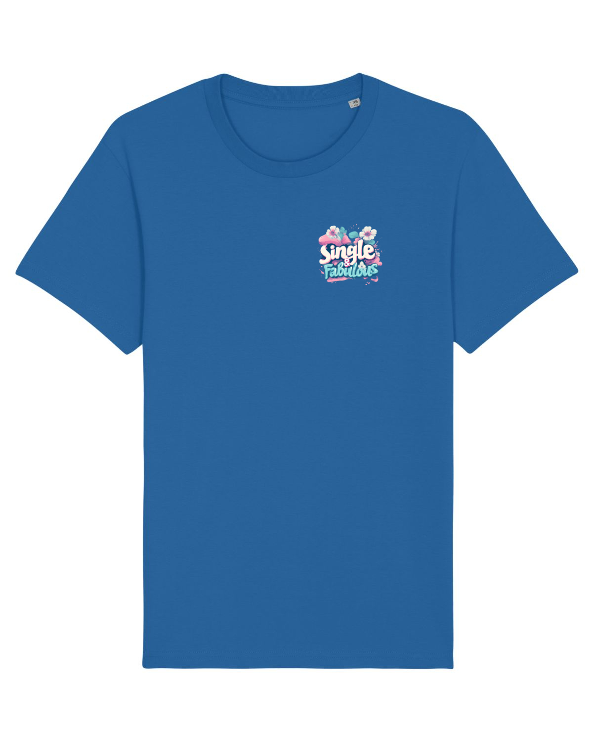 Tricou mânecă scurtă Unisex Rocker Royal Blue