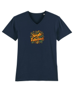SINGLE & FABULOUS 2 Tricou mânecă scurtă guler V Bărbat Presenter