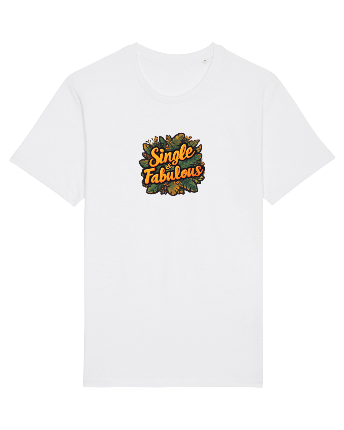 Tricou mânecă scurtă Unisex Rocker White