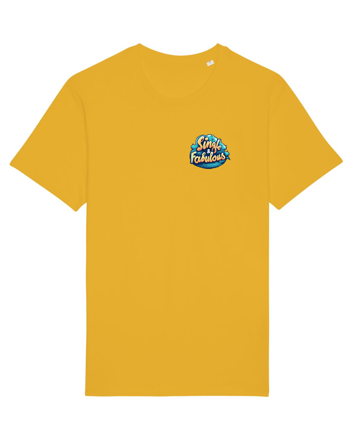 Tricou mânecă scurtă Unisex Rocker Spectra Yellow