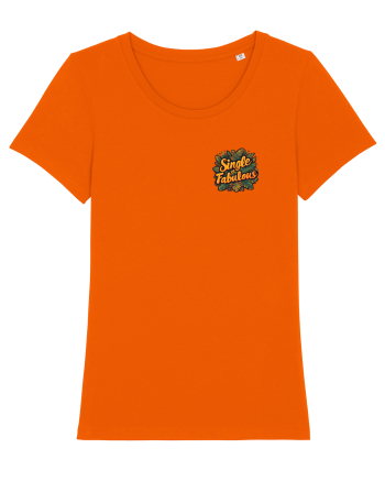 SINGLE & FABULOUS 2 lateral Bright Orange