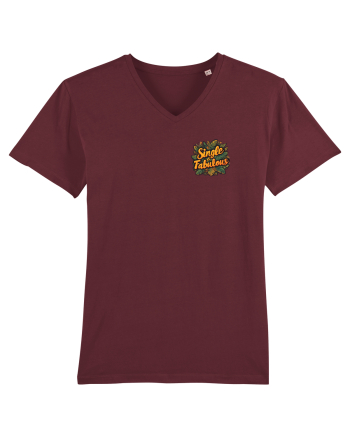 SINGLE & FABULOUS 2 lateral Burgundy