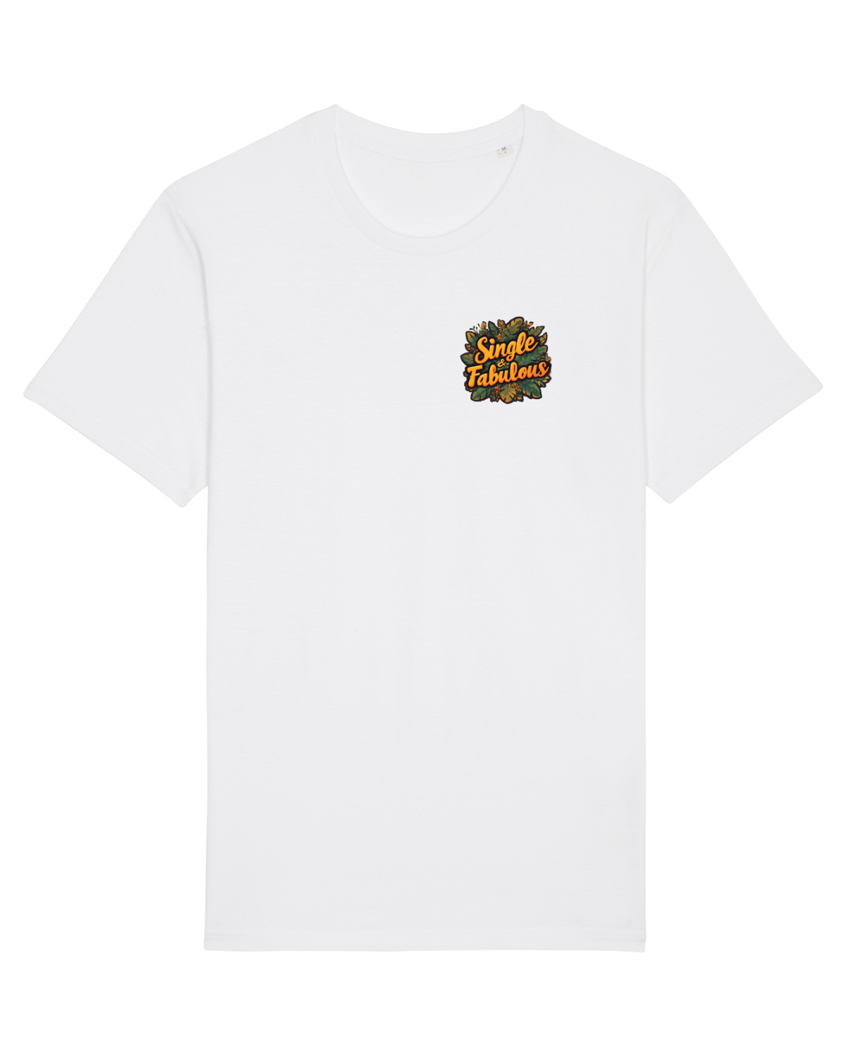 Tricou mânecă scurtă Unisex Rocker White