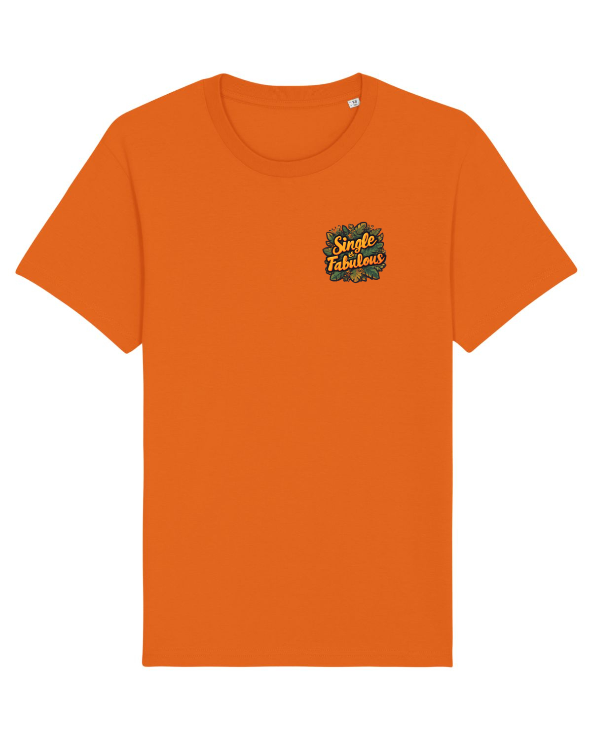 Tricou mânecă scurtă Unisex Rocker Bright Orange